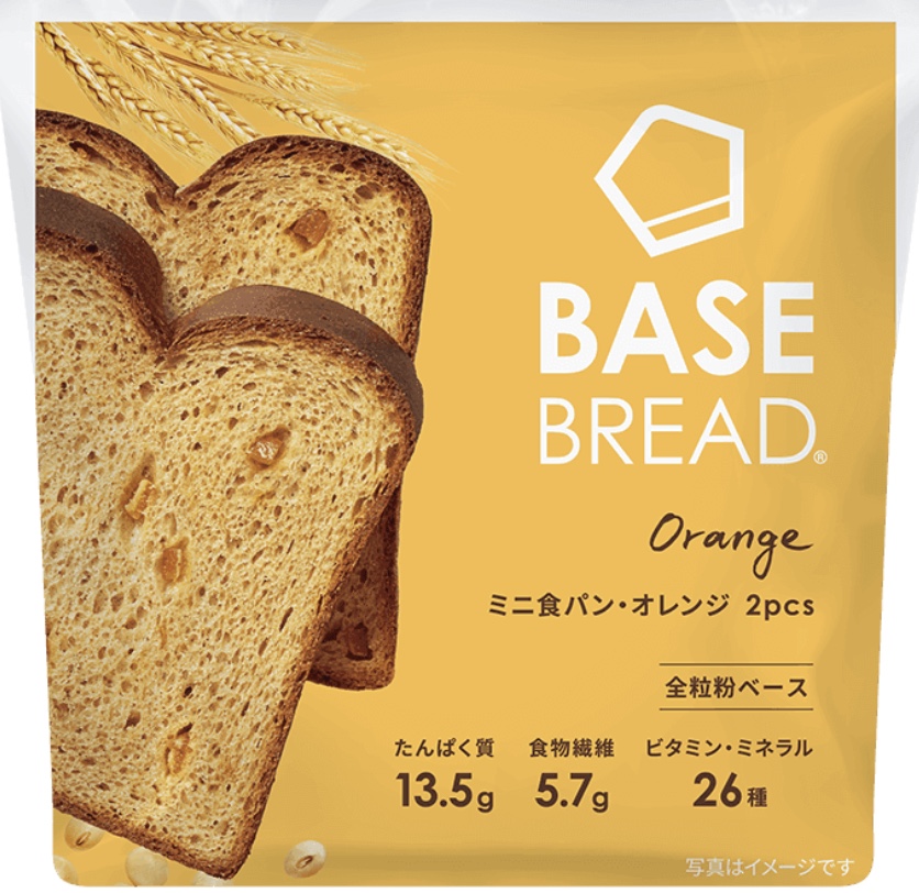 ベースブレッドオレンジ味